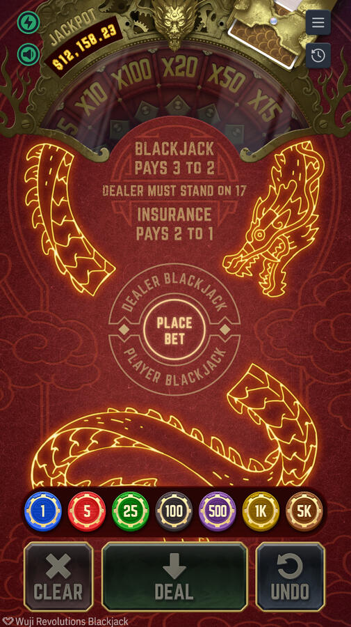 Wuji Revolutions Blackjack