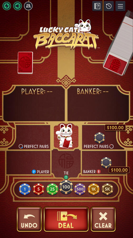 Lucky Cat Baccarat