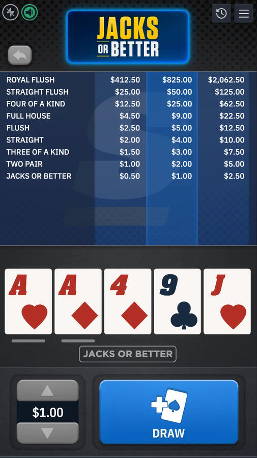 theScore Video Poker