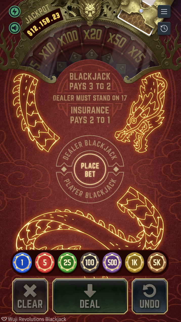 Wuji Revolutions Blackjack